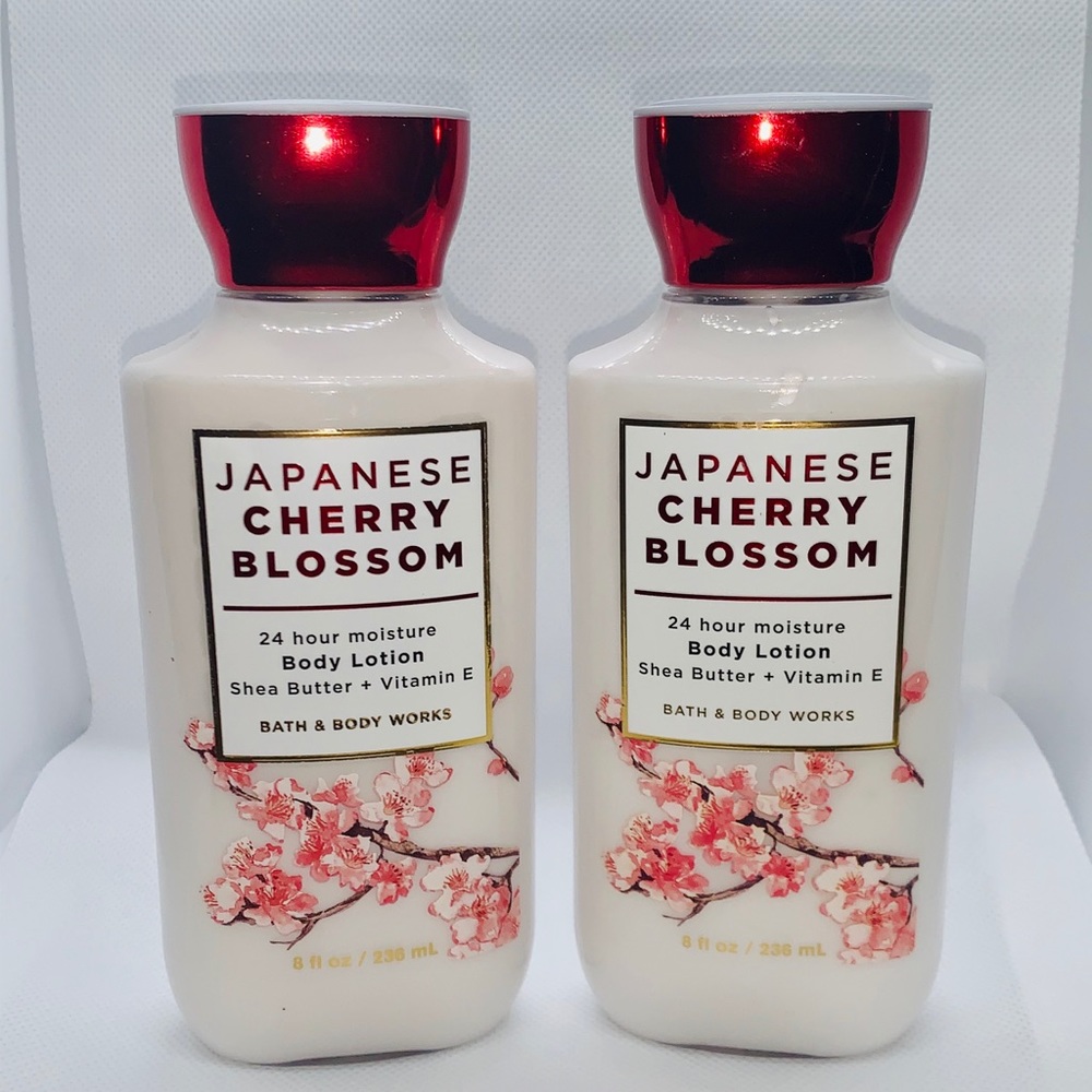 2pc Bath & Body Works Cherry Blossom Lotion